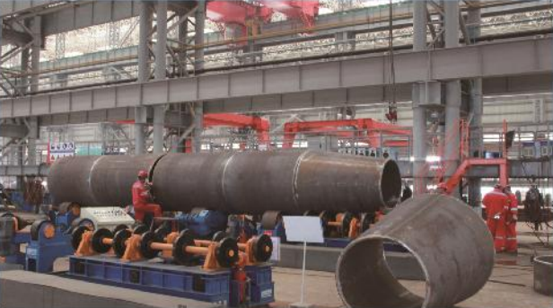 海工制管及压力容器生产线案例